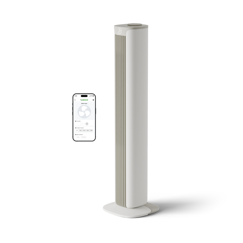 Meaco Sefte® Ventilateur colonne intelligent - 93 cm