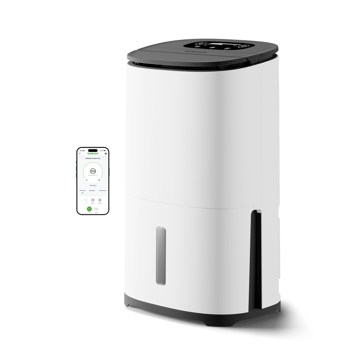 MeacoDry Arete® Two 25L Déshumidificateur / Purificateur d'air