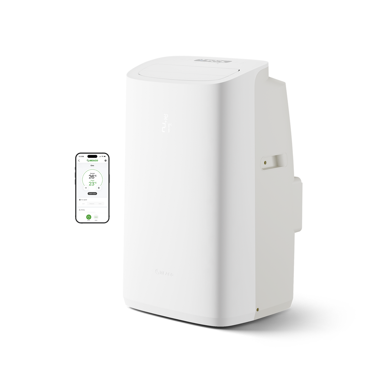 Meaco DE GmbHMeaco Cirro+™ 14000 BTU Super Quiet smarte mobile Inverter-KlimaanlageDehumidifiers, Air Conditioner, Heater