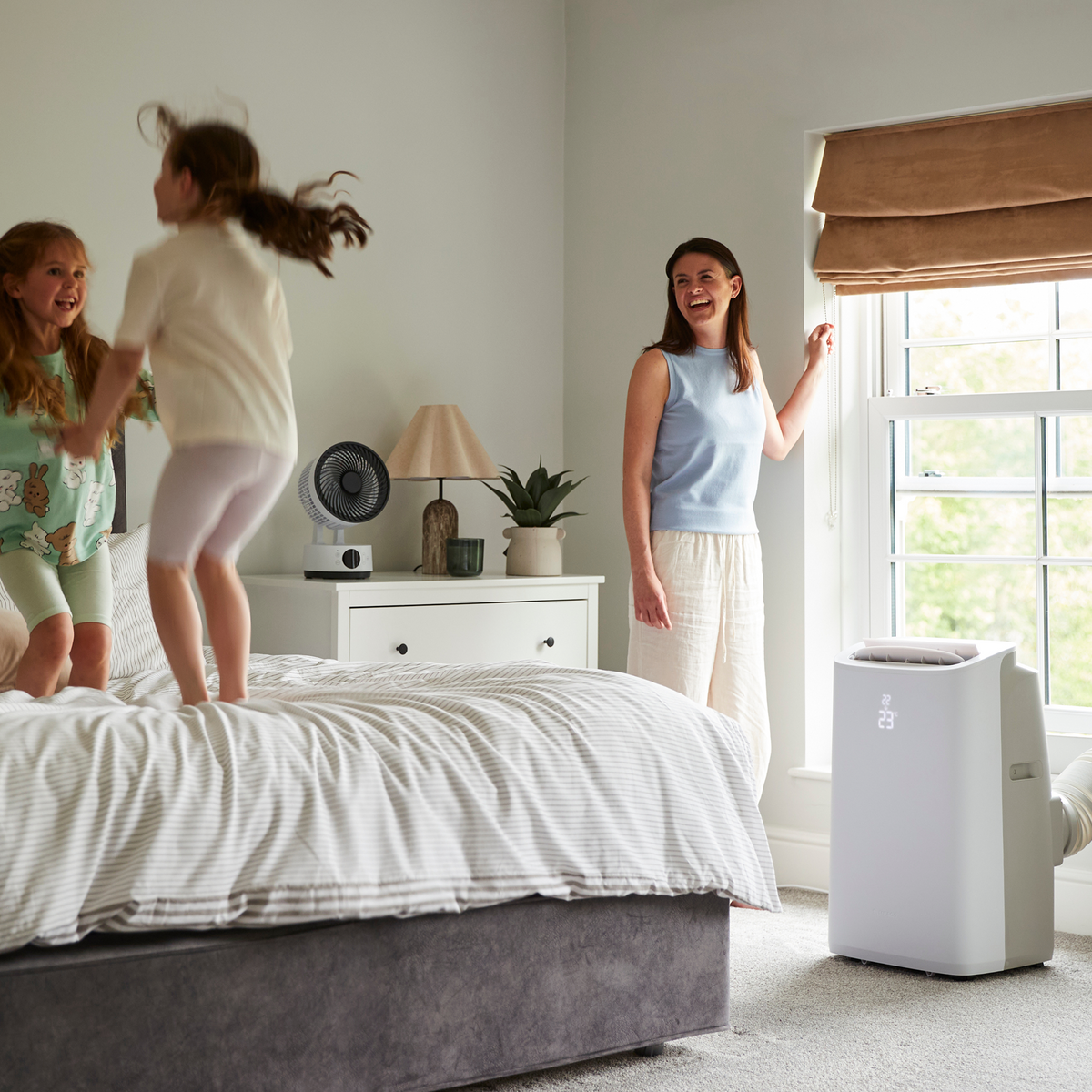 Meaco Cirro™ 12000 BTU Climatiseur mobile intelligent ultra-silencieux