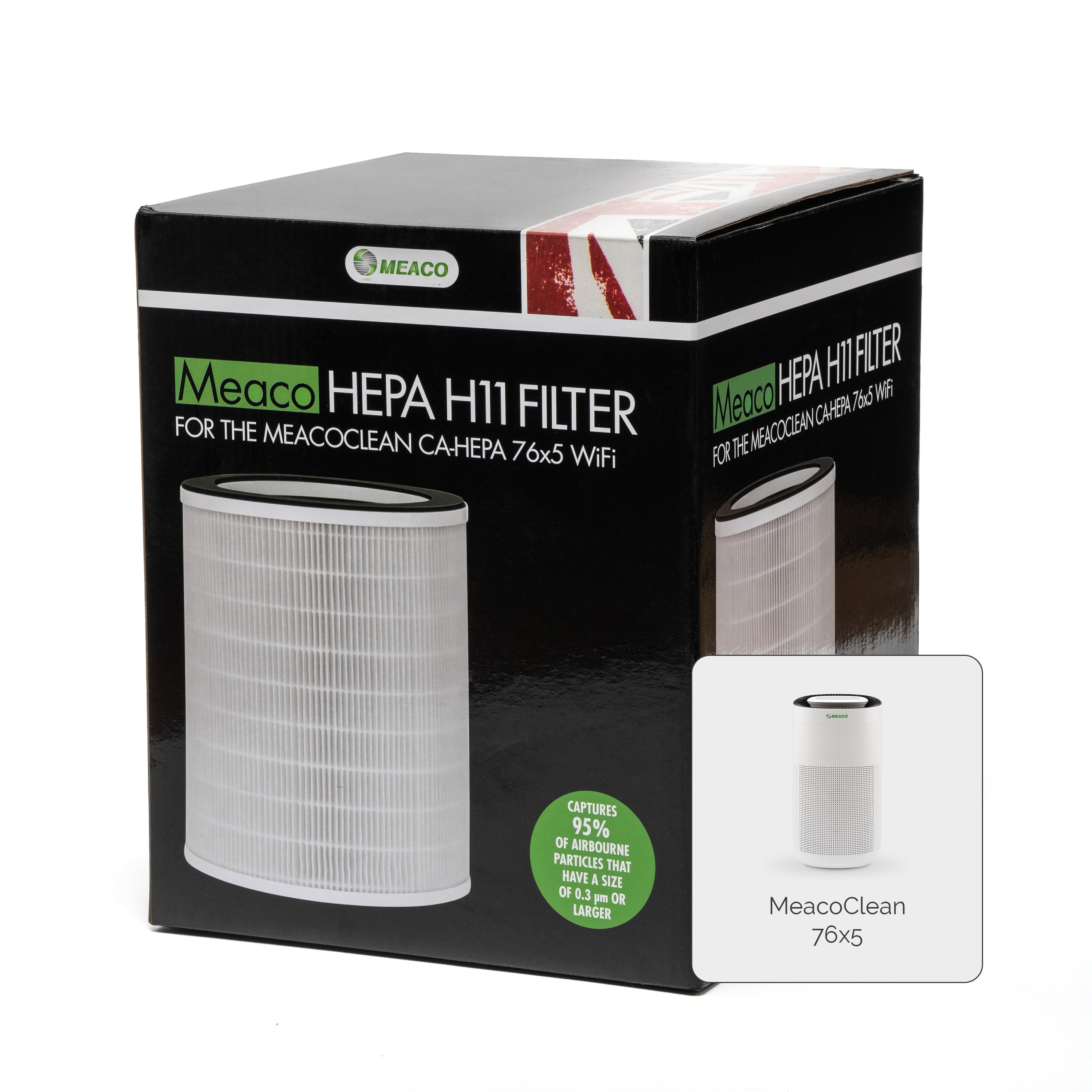 MeacoClean CA-HEPA 76x5 WLAN H11 HEPA-Filter