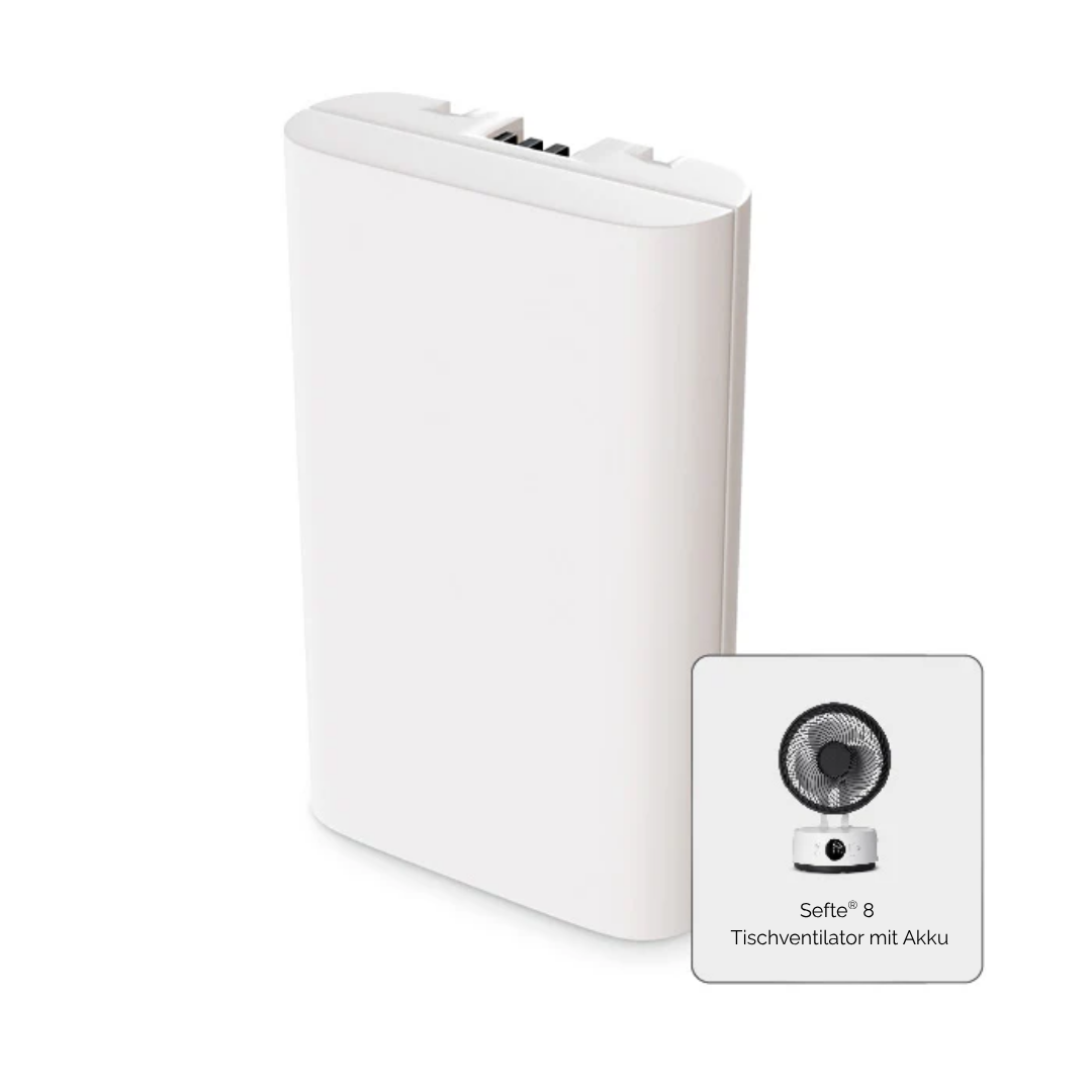 Batterie de rechange pour le ventilateur MeacoFan Sefte® 8