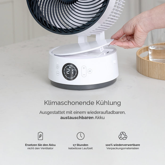 Meaco DE GmbHMeacoFan Sefte® 8 Tischventilator mit AkkuCooling, Fans