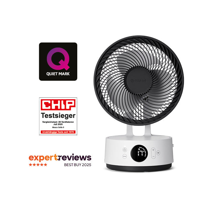 MeacoFan Sefte® 8 Ventilateur avec batterie