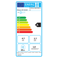Meaco Cirro+™ 16000 BTU Climatiseur mobile intelligent ultra-silencieux à onduleur
