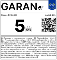Meaco DE GmbHMeacoDry Arete® Two 20L Luftentfeuchter / LuftreinigerDehumidifiers, Air Purifiers