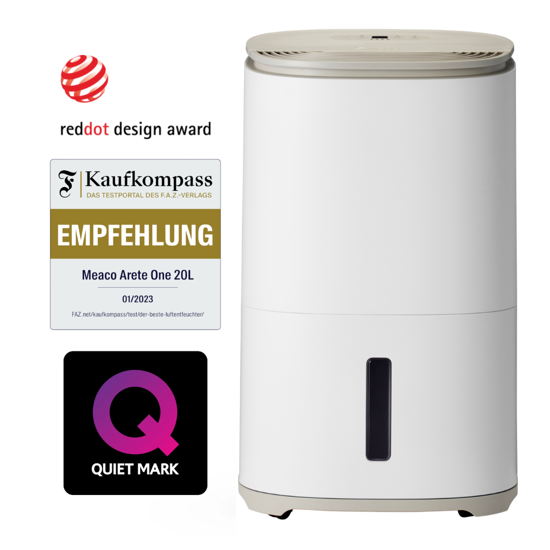 MeacoDry Arete® One 20L Luftentfeuchter / Luftreiniger