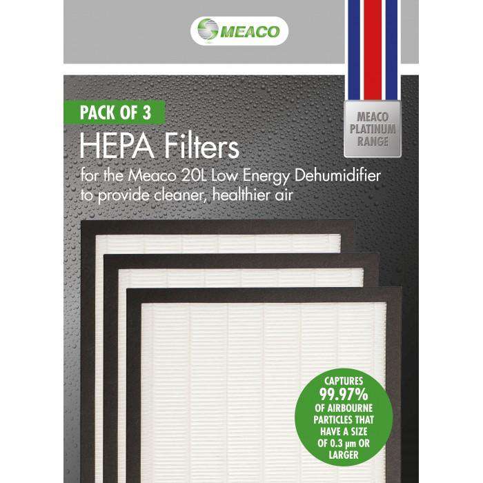 Meaco 20L Niedrigenergie-HEPA-Filterpaket